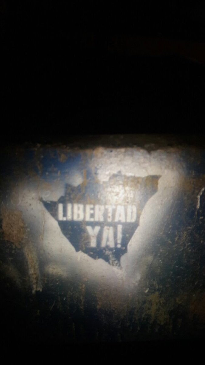 UnidadNic's tweet photo. Jornada Nacional de Pintas por la liberación de nuestros presos políticos!  #Tipitapa presente 🇳🇮#Alacalle #SOSLibertadYa #UnidadPorNicaragua https://t.co/fwzwfZJ7vc