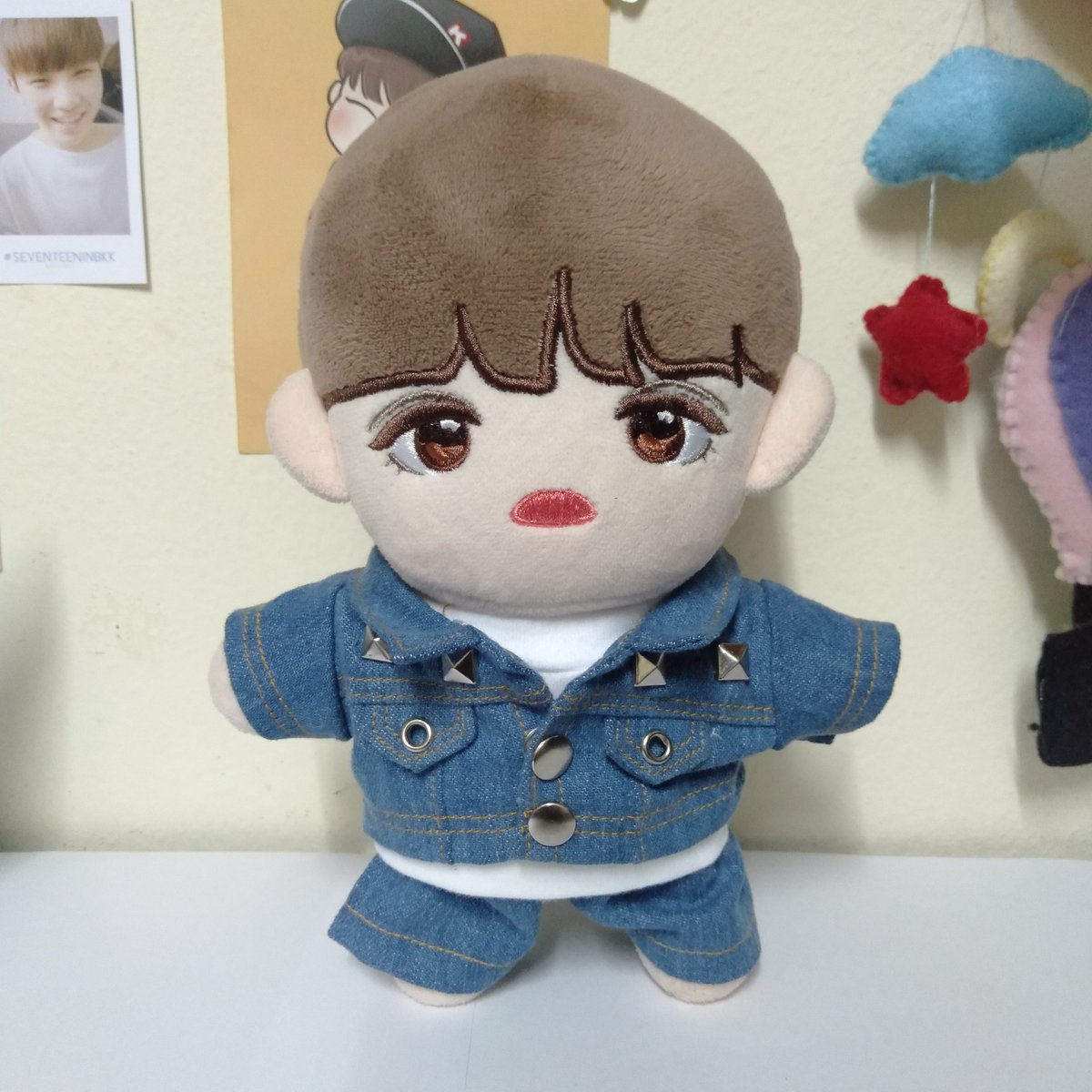 ELFINBABY_store's tweet photo. #ELFINBABY
#ELFINBABY_Instock
#ชุดตุ๊กตา 20cm
👕 เสื้อยีนส์ติดหมุด 290 บาท
👖 กางเกง 100-120 บาท (เลือกสี/แบบได้)
เซ็ตเสื้อยีนส์ + กางเกง 360 บาท
😘จองทางDM
#ชุดตุ๊กตา #ชุดตุ๊กตา15cm #ชุดตุ๊กตา20cm #ชุดตุ๊กตาพร้อมส่ง
#ตุ๊กตาwannaone #ตุ๊กตาexo #ตุ๊กตาseventeen https://t.co/523vNJFHPl