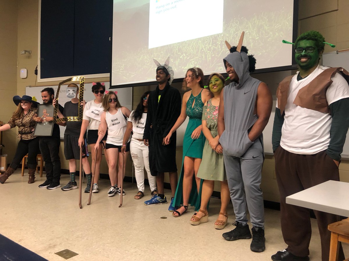 olemisshousing's tweet photo. 2019-20 Ole Miss CAs from RH2 and Community Coordinator Erin Parker representing characters from Shrek during CA training.
#OleMissBound #OleMissMoveIn https://t.co/yda9WUf8Xy