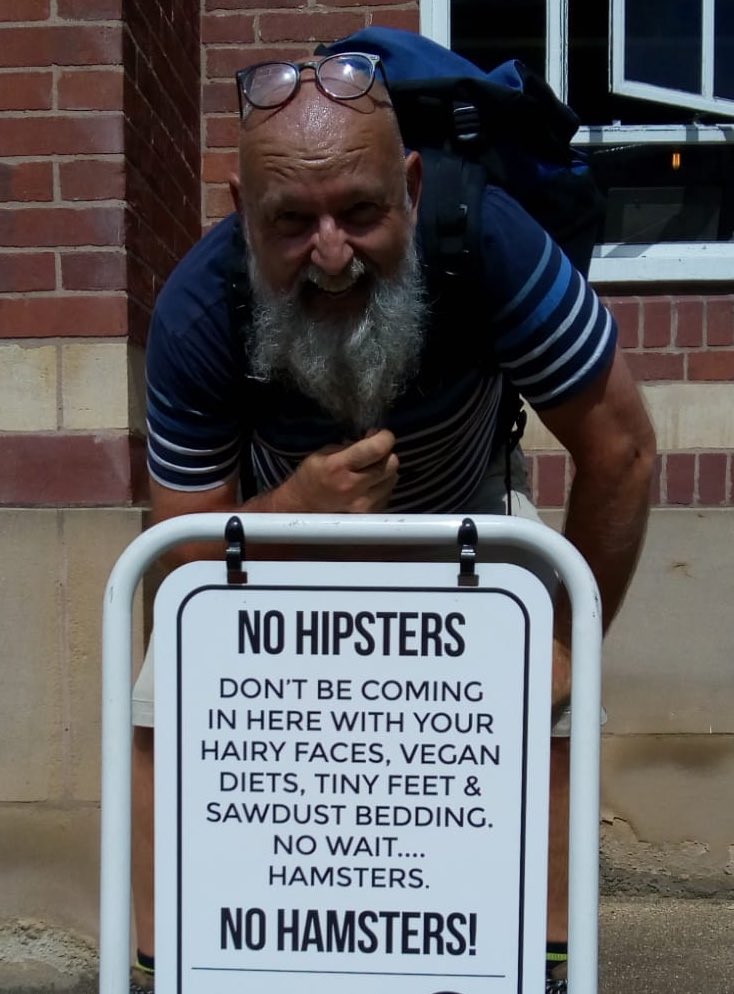 big_glh's tweet photo. Glad I didn’t take the @GoldenLaneHouse hamster with me on my sponsored walk for @mencap_charity or @joeboyd933 - they’re not very friendly in Derby🤣🤣What’s wrong with my tiny feet 🦶 ?? https://t.co/Lhy2XGOyzD
