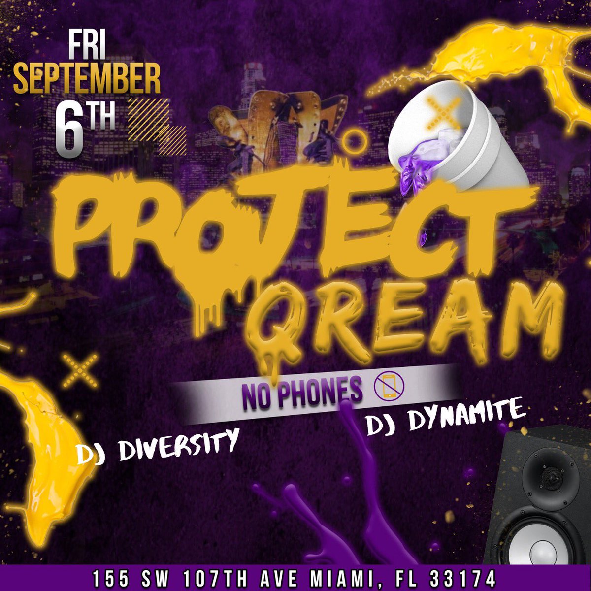CurvedNick's tweet photo. Project Qream September 6, at 10:30pm to 4am 🐶⚡️🐶⚡️, a night to remember 🚫📱. Project Qream is a movie you don’t wanna be late to! Get your early bird tickets before they run out! 5 dollars for girls 10 for boys #ProjectQream #FIU #UM #FSU #UCF #NSU #FAMU #FAU #BarryU #JWU https://t.co/T6tuKIP4iP