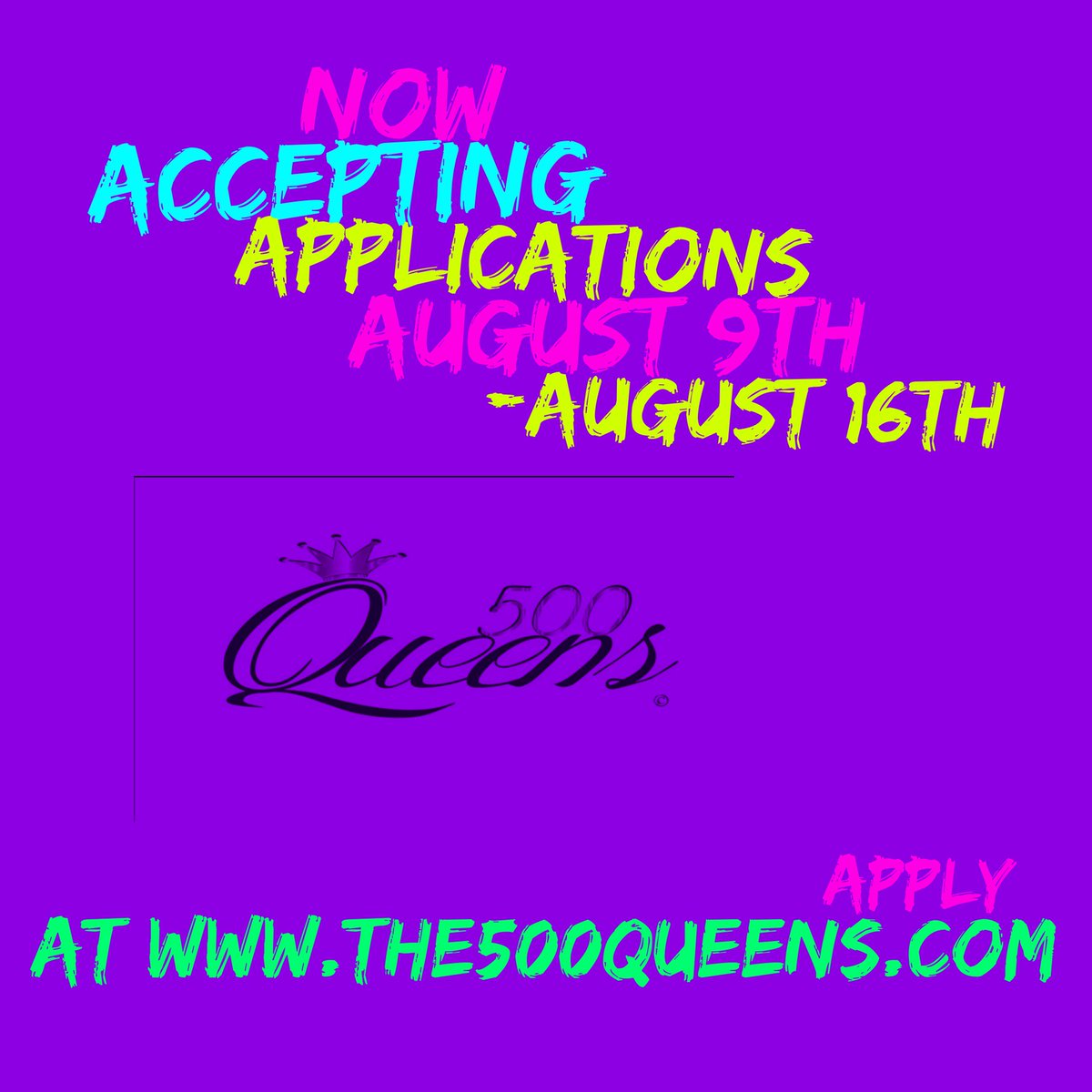 500QueensGHS's tweet photo. Apply Now!!! https://t.co/GGCFoHcYCc