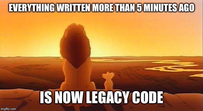 iamdevloper's tweet image. Talking to a junior developer...