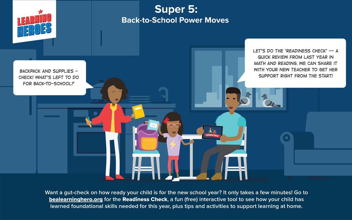 Want a gut-check on how ready your child is for their new grade? It only takes a few minutes. Get the #ReadinessCheck plus 5 key actions to start the school year strong at …2mww8s3uvjvq1-wpengine.netdna-ssl.com/wp-content/upl… <a href="/NationalPTA/">NationalPTA</a> <a href="/UniContigo/">Univision Contigo</a>! #ptchat