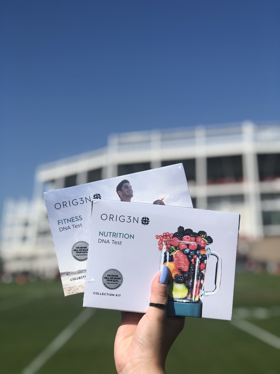 Orig3n's tweet photo. Nutrition + Fitness is the winning formula in our playbook 🙌🏈

#Orig3n #49ersCamp https://t.co/WNmz0LWWxG