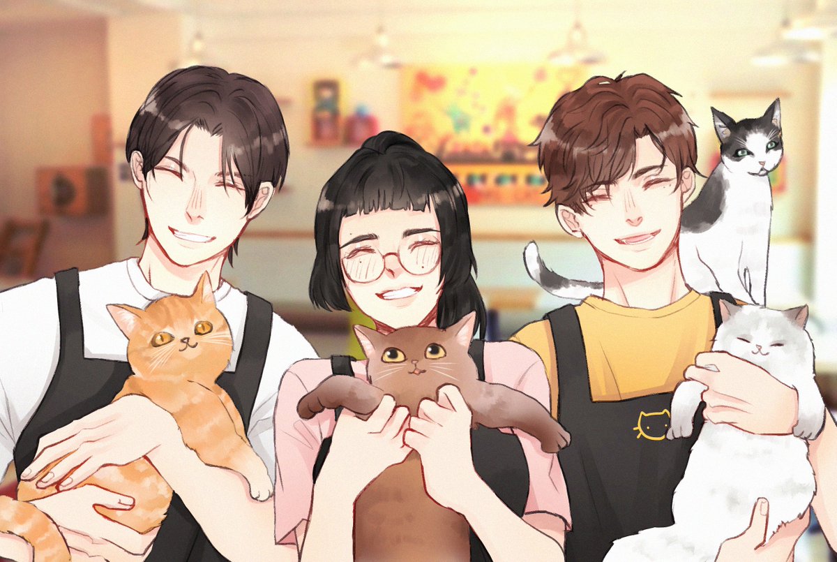 ming_CKU's tweet photo. แวะเล่นกับน้องๆได้นะคะ ร้านเปิดทุกวันยกเว้นวันจันทร์น้า🐱🥰✨#connextcafe

(ลงวันแมวไม่ทัน แง้ๆๆๆๆ ย้อนหลังเอา แวะมาเล่นกับแมวกับมิ่งได้นะคะ อยู่กะพุธเช้ากับพฤหัสเช้าค้าบ) https://t.co/p7tGTRSWiw
