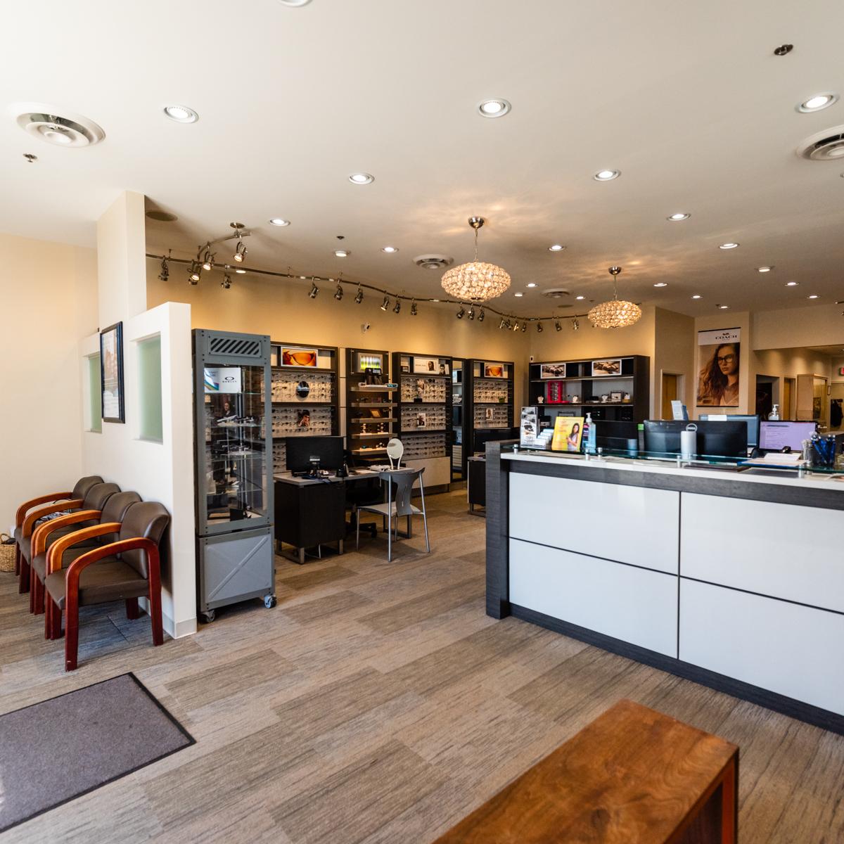 EyeDocOptometry's tweet image. All the comforts and perks of visiting the optometrist are waiting for you when you walk into our office.