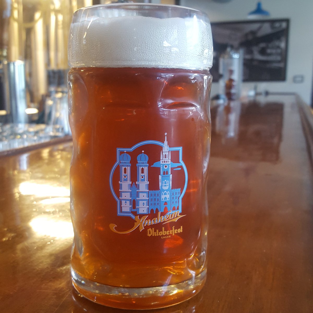 AnaheimBrewery's tweet photo. Oktoberfest Lager takes six weeks to mature. Worth every minute.

#oktoberfest #anaheimbrewery https://t.co/QiEzaoaZCl