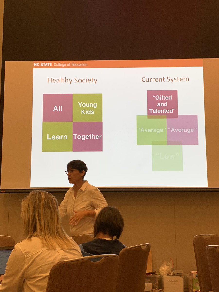 mrs_rogers3rd's tweet photo. Powerful takeaways and discussion during our equity session at #2019MathSummit https://t.co/nK3r84TikR