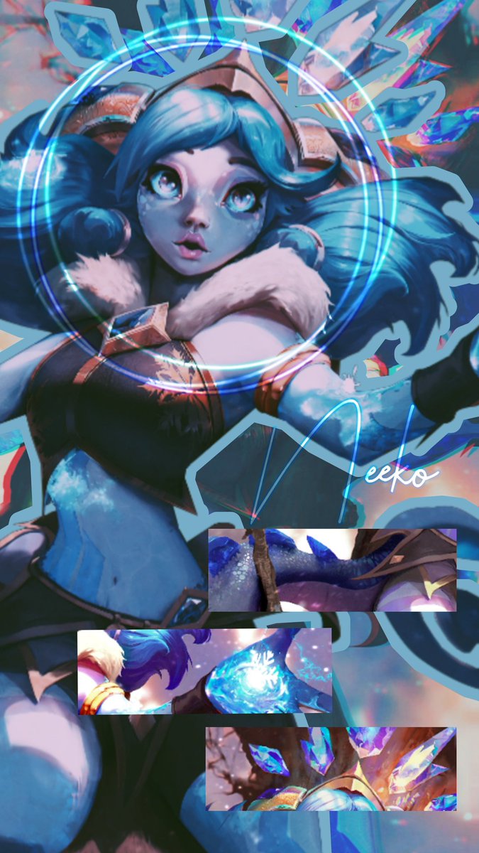 Merari 3 On Twitter Winter Camaleon Wallpaper Neeko