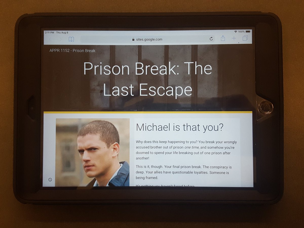rtrotter08's tweet photo. #Digital #EscapeRoom to make Exam Review a little more interesting @niagaracollege @niagara_pr 

Check it out at https://t.co/WnLnSPZPS6 https://t.co/RA8hRaTeru