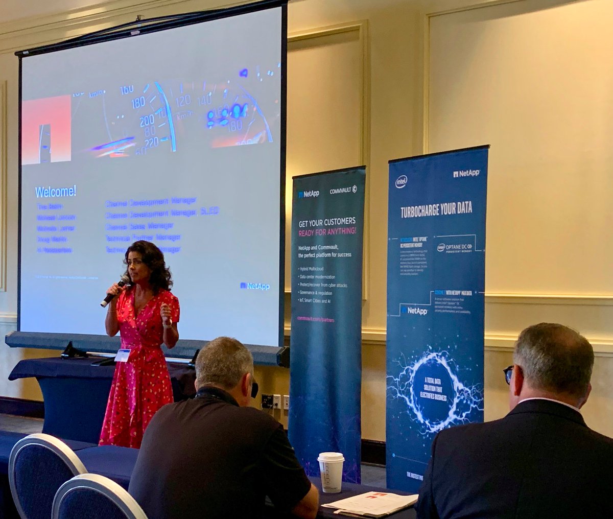 keldabailey1's tweet photo. Another great #NetAppPartnerAcademy in #Tampa!  Great turnout!  Great Partners!!!  Great presenters!!! #DataDriven #WeAreNetApp #WeLoveOurPartners!!! @NetAppPartners @NetAppInsight @JFFMcCullough @alsontap https://t.co/f0lCEdKPbC