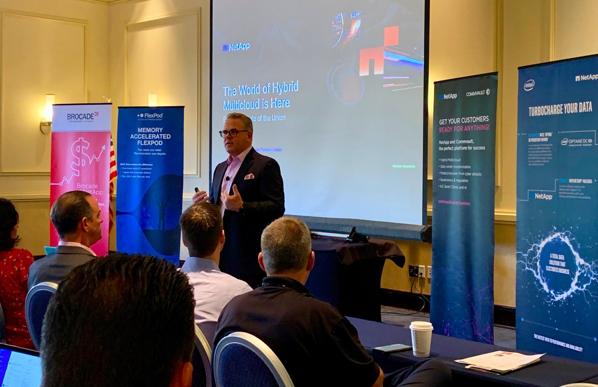 keldabailey1's tweet photo. Another great #NetAppPartnerAcademy in #Tampa!  Great turnout!  Great Partners!!!  Great presenters!!! #DataDriven #WeAreNetApp #WeLoveOurPartners!!! @NetAppPartners @NetAppInsight @JFFMcCullough @alsontap https://t.co/f0lCEdKPbC