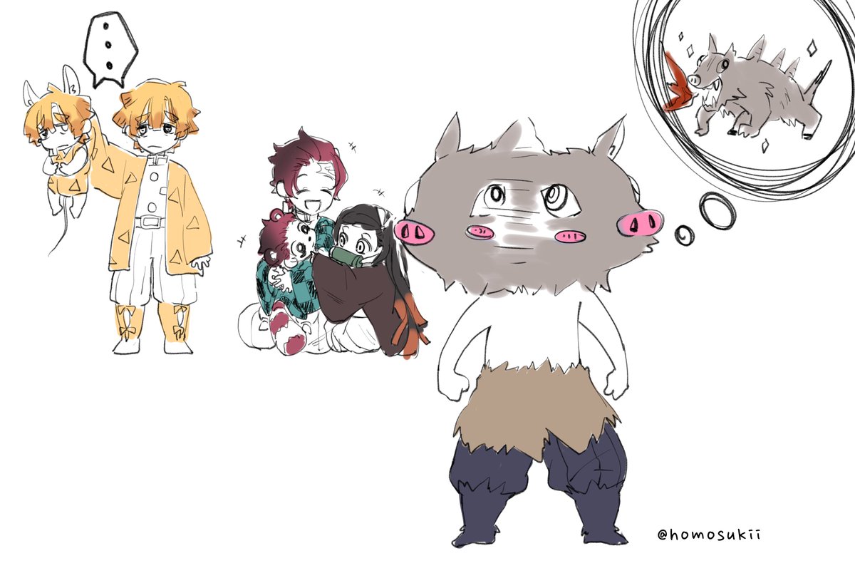 55話に出た かまぼこ 🦝🐭🐗 