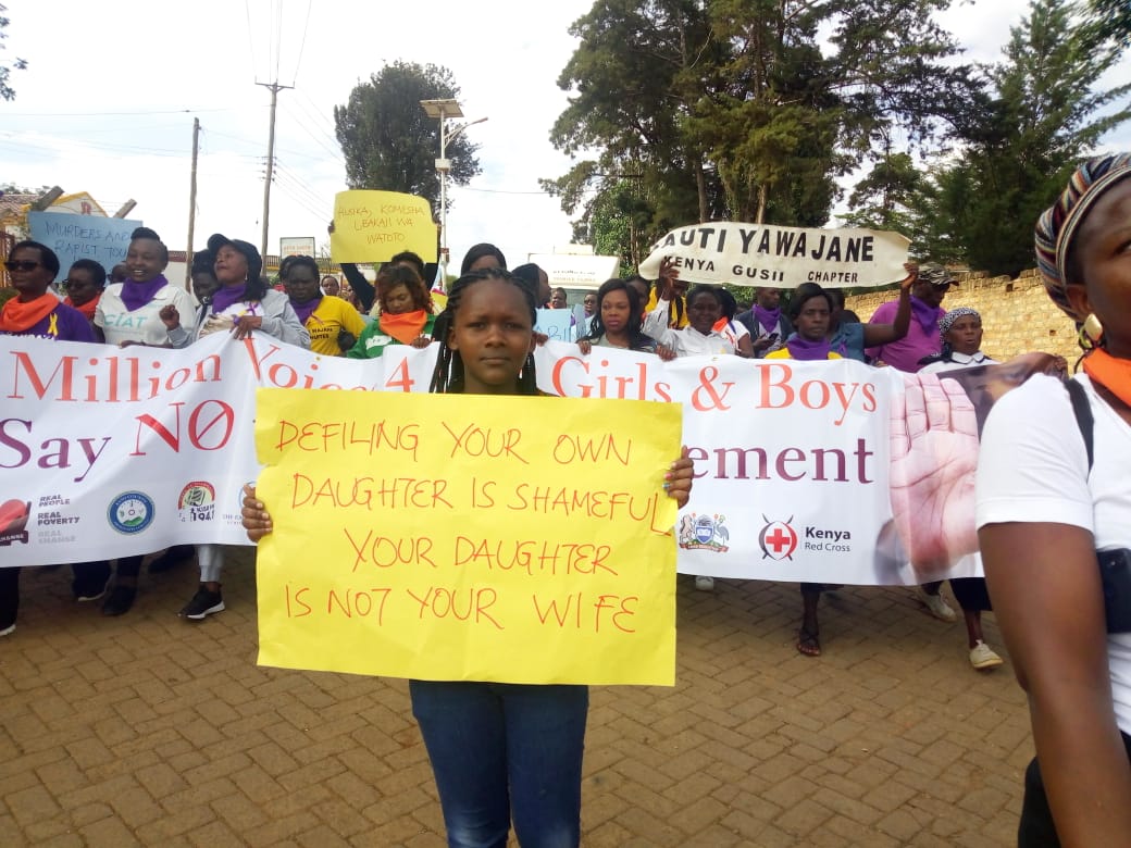 Atambo4's tweet image. It's a collective responsibility to protect the children against defilement.