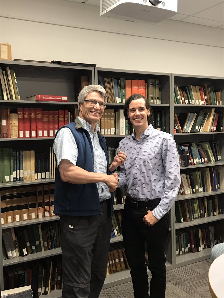 MayaEvenden's tweet photo. Congratulations to @tyler_nelz on the successful defense of his MSc thesis.  Super interesting work on #sprucebudworm !  @ualbertaScience https://t.co/FnI2JId5sb