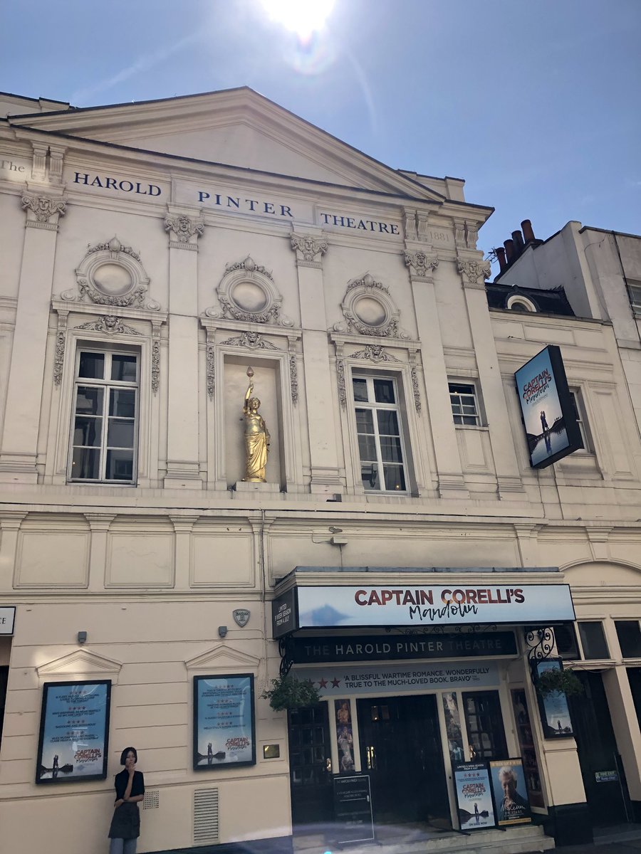 ATinley92's tweet photo. Just seen @CorelliOnStage for the second time and by god, it blew me away! Absolutely epic production of a truly captivating story! Excellent production! Well done to @KSpence17 and the rest of the cast and crew...itโs been a long run! #CaptainCorelli #Theatre #WestEnd https://t.co/Pl2WfPCVE3