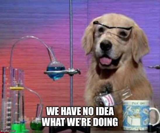 Tonight, we’re attempting to do a science! Stay tunes for our discoveries... #Experiments #MinimalExplosions #HowTrickyCanItBe #LetsNotBurnTheScoutHutDown