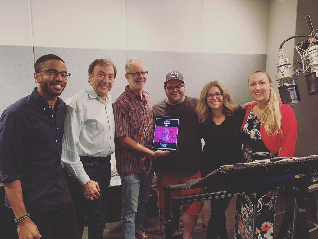 joshgad's tweet photo. Just got a sneak preview of some of #frozen2 and I don’t even know where to begin. This movie is going to be so unbelievably special. So proud of the entire team. November cannot get here soon enough. #frozen2 https://t.co/lo8Ux4KvAJ