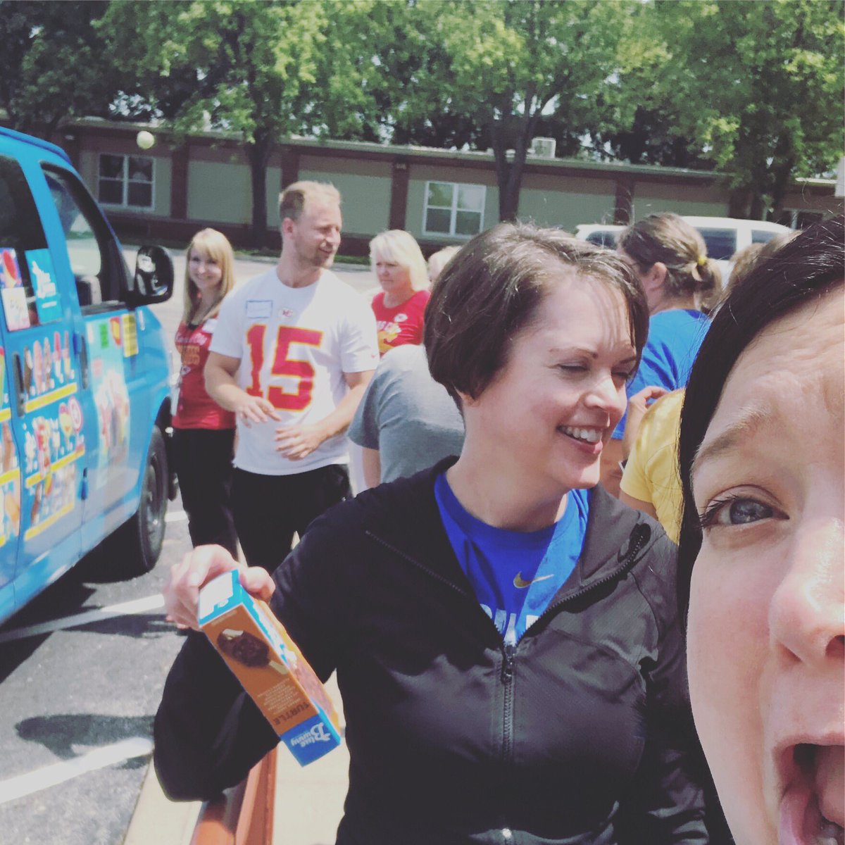 I scream, you scream, we all scream for ice cream!  #isdstrong #ottbearcubs #teacherlife🍎