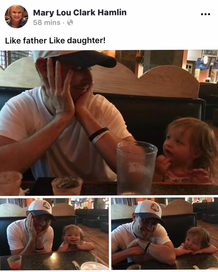 Ms Molly with ⁦<a href="/dennyhamlin/">Denny Hamlin</a>⁩