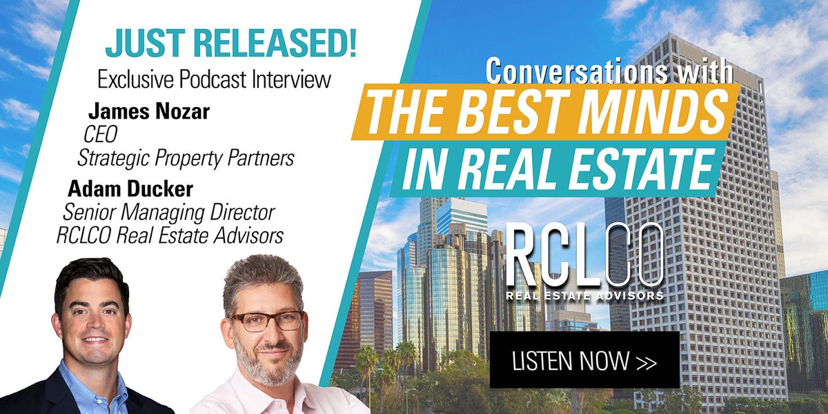 RCLCO Real Estate Consulting (@rclco) on Twitter photo RCLCO Sr. Managing Director <a href="/AdamDuckerRCLCO/">Adam Ducker</a> speaks with Strategic Property Partners CEO, James Nozar, for a conversation about sports-anchored entertainment districts and lessons learned from an extensive career in #realestate. >>bit.ly/2MN9a2Y RCLCO Sr. Managing Director <a href="/AdamDuckerRCLCO/">Adam Ducker</a> speaks with Strategic Property Partners CEO, James Nozar, for a conversation about sports-anchored entertainment districts and lessons learned from an extensive career in #realestate. >>bit.ly/2MN9a2Y