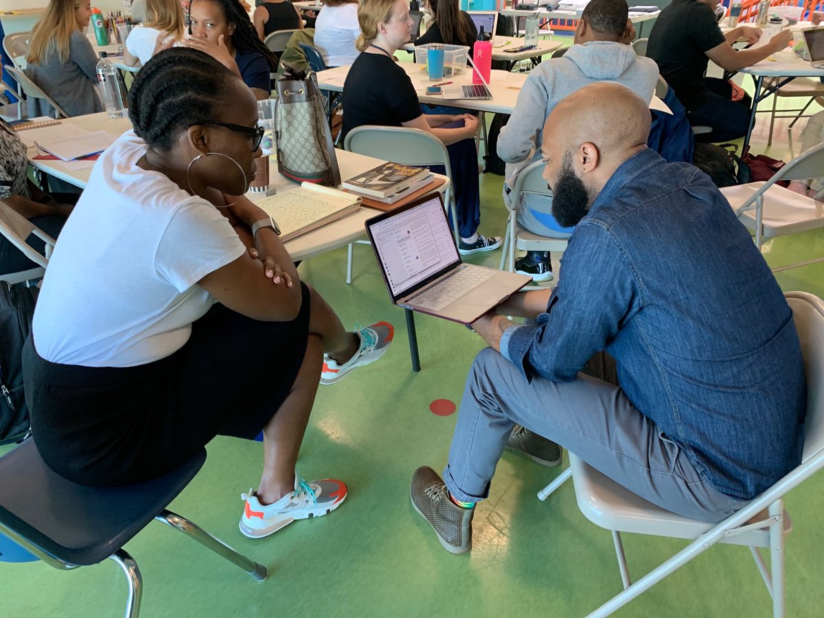 jheyckwilliams's tweet photo. Sharing our math stories @TwoRiversPCS as part of new staff orientation #LearningandLovingMath https://t.co/191njfBjcb