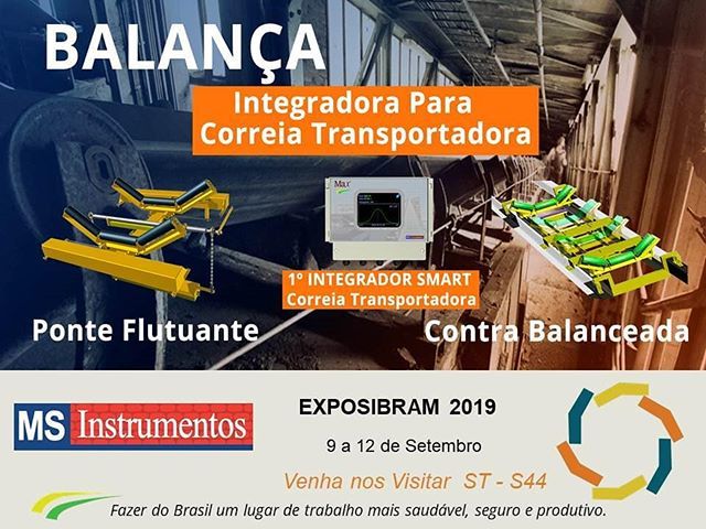 msinstrumentos's tweet photo. Venha conhecer nossa balança função consolidação contábil precisão 1% na Exposibram 2019. #exposibram2019 #mineração #balançaparamineração https://t.co/HeFXZg1mEo https://t.co/NZ0gt7Pgui