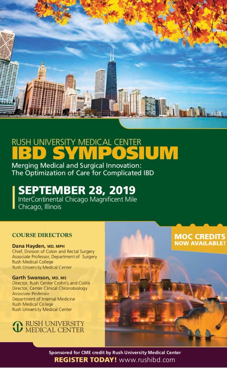 Rush Center for Crohn's & Colitis tweet media