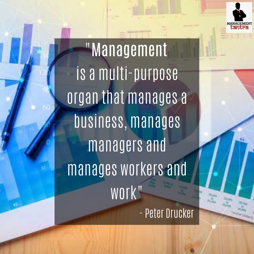 ManagemenTantra's tweet photo. Do you agree that Management is multi-purpose organ? What are various things that you are managing?
#ManagementTantra
#Learn
#LearnManagement 
#BusinessManagement https://t.co/6SRtasyESM