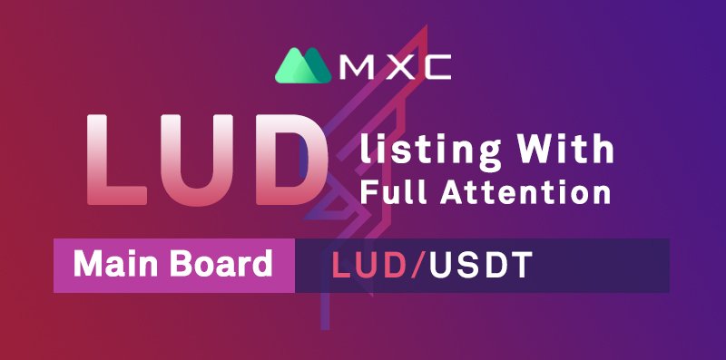 LudosProtocol's tweet image. The global game eco LUD is listing on the MXC exchange with full attention!
#lud #ludosprotocol #game #blockchain #technology 
medium.com/@ludos.protoco…