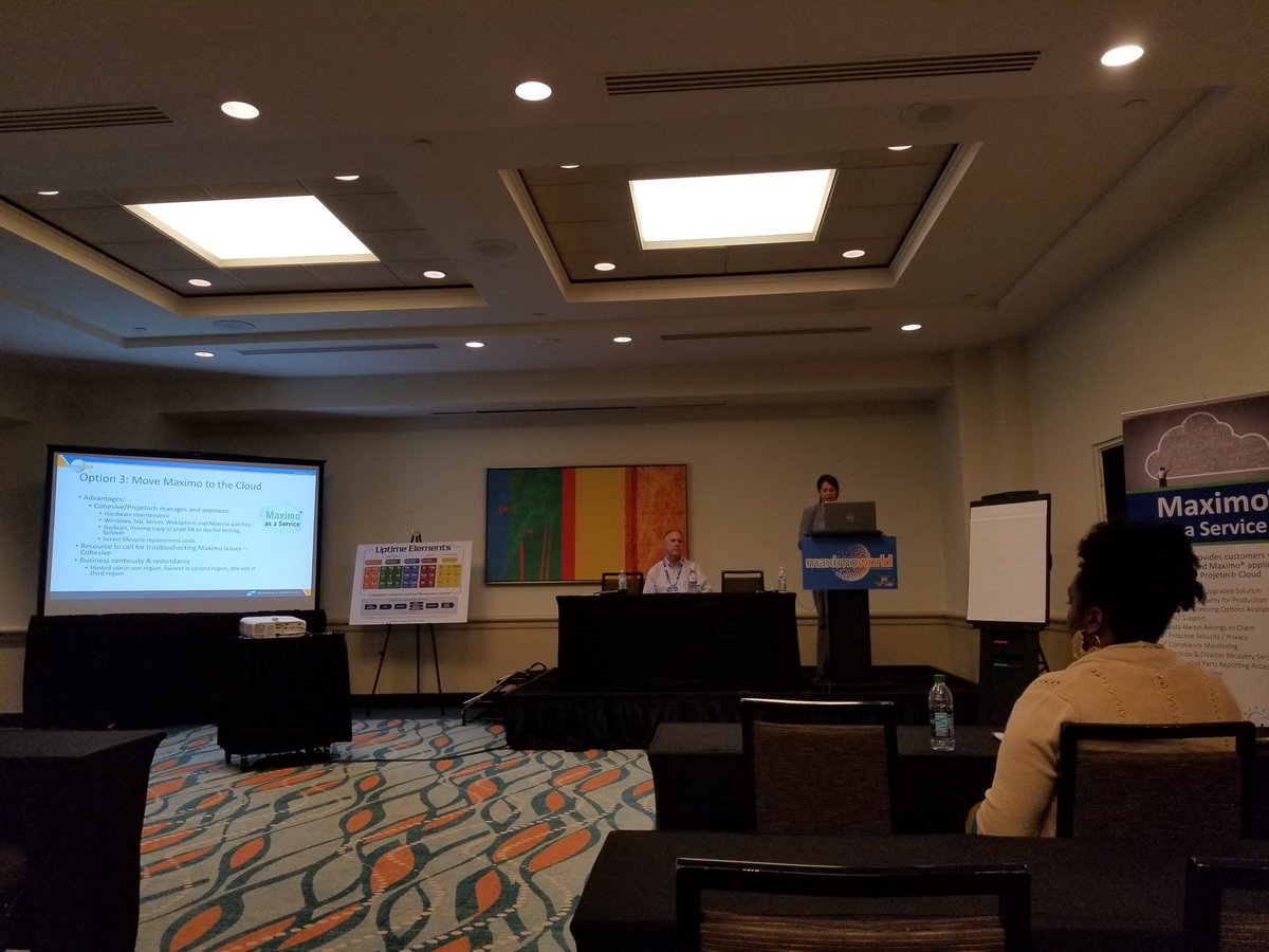 BAmbrosius2's tweet photo. Kicking off the final day of #MaximoWorld in the #CloudSummit with Wake County GSA! #MaximoAsAService #20yearsofMaaS https://t.co/zq2dw3tuDo