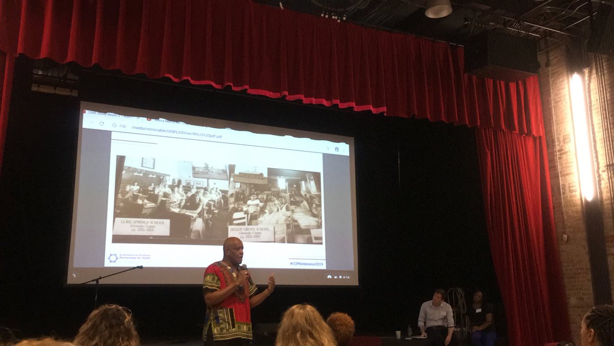 magreen422's tweet photo. Structural Inequalities are baked into the system like each ingredient of cornmeal muffins #CCPHintensive2019 @CCPH_News @CSPfellows @RWJF https://t.co/y50R1XTAC2