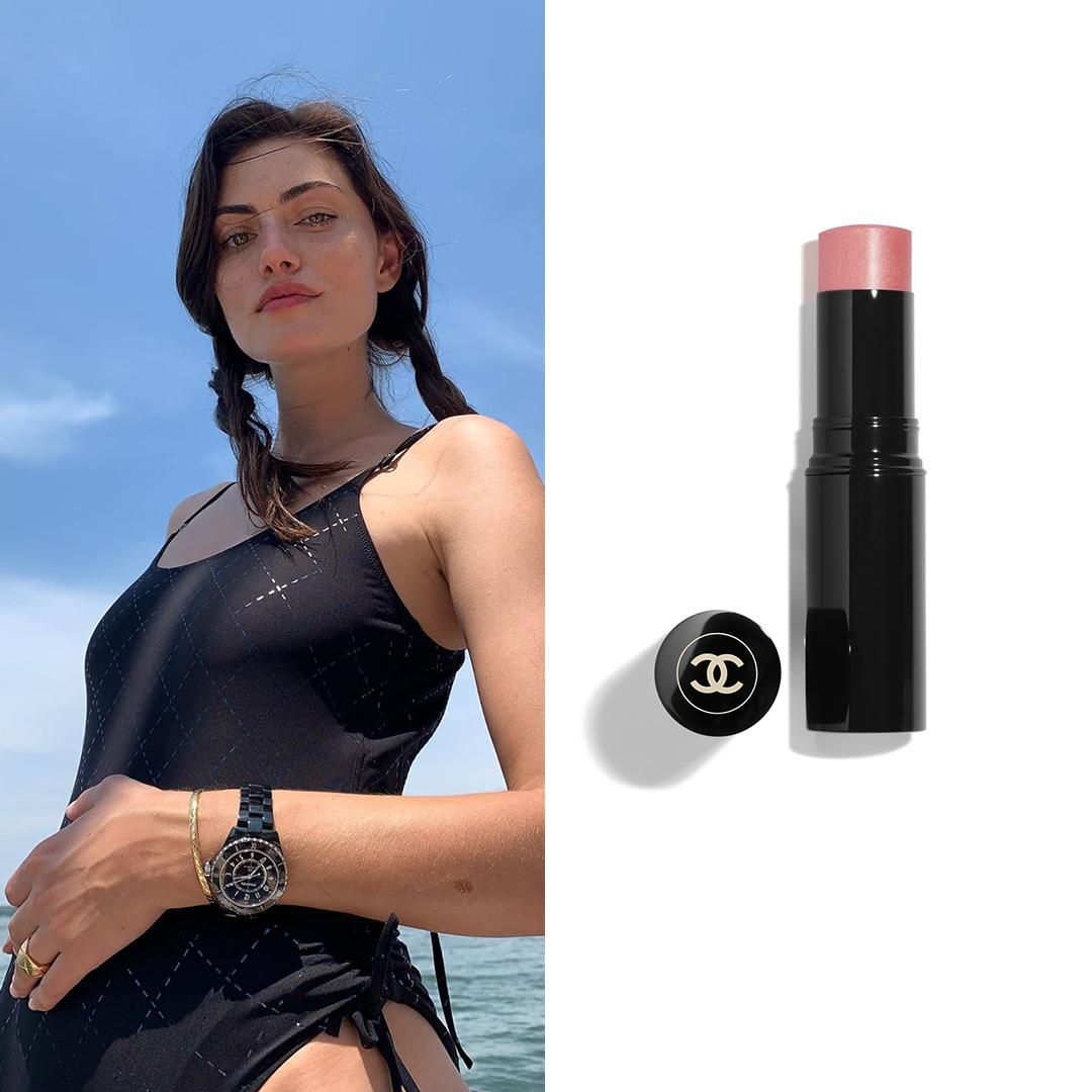 Dress Like Phoebe Tonkin on X: [2019]  For Harper's Bazaar, Phoebe Tonkin  wears, as a highlight and blush, #chanel Baume Essentiel Multi-Use Glow  Stick ($45) in Sculpting and Les Beiges Healthy