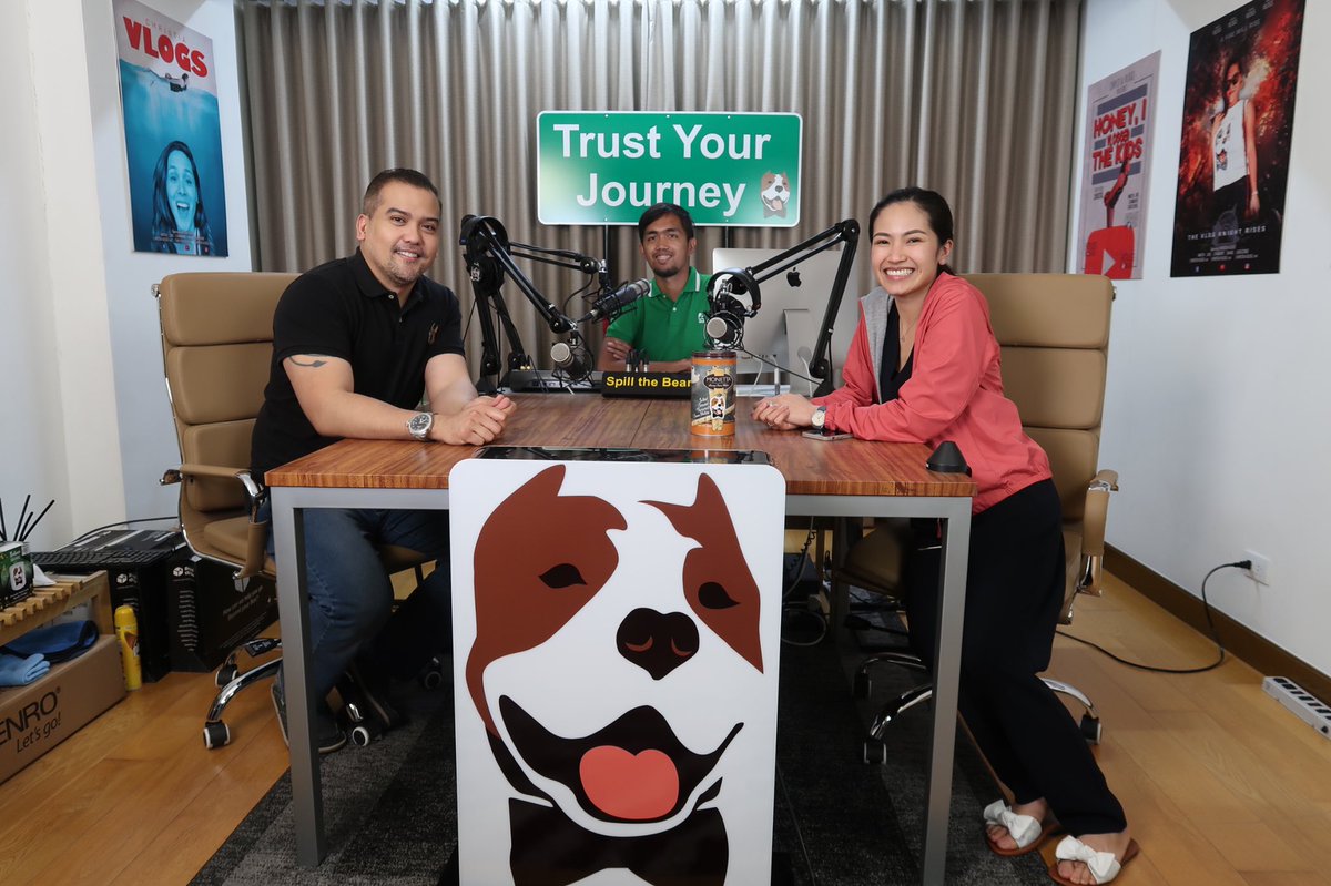 itsjoyceyeo's tweet photo. Trust Your Journey                                             First Podcast! Thank you Paolo and Lester of Teddy Sage ❤️ https://t.co/ev9fBALv8V