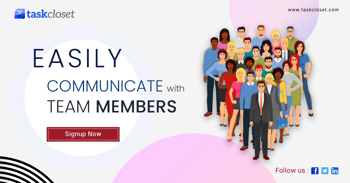 Want to add multiple team members in a same task, Create Task group and easily communicate with team members 
#TeamCommunication #TaskManagementApp