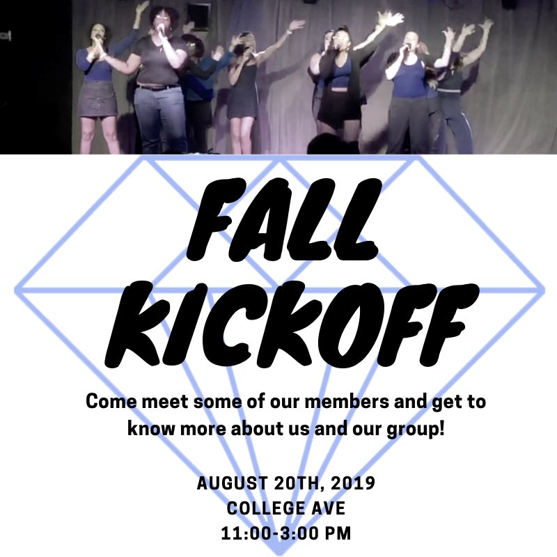 UNCGSapphires's tweet photo. Come out and bond with us! We will be so happy to meet you and answer all your questions about who we are and what are group does 😁 https://t.co/JLxhhuMVCj