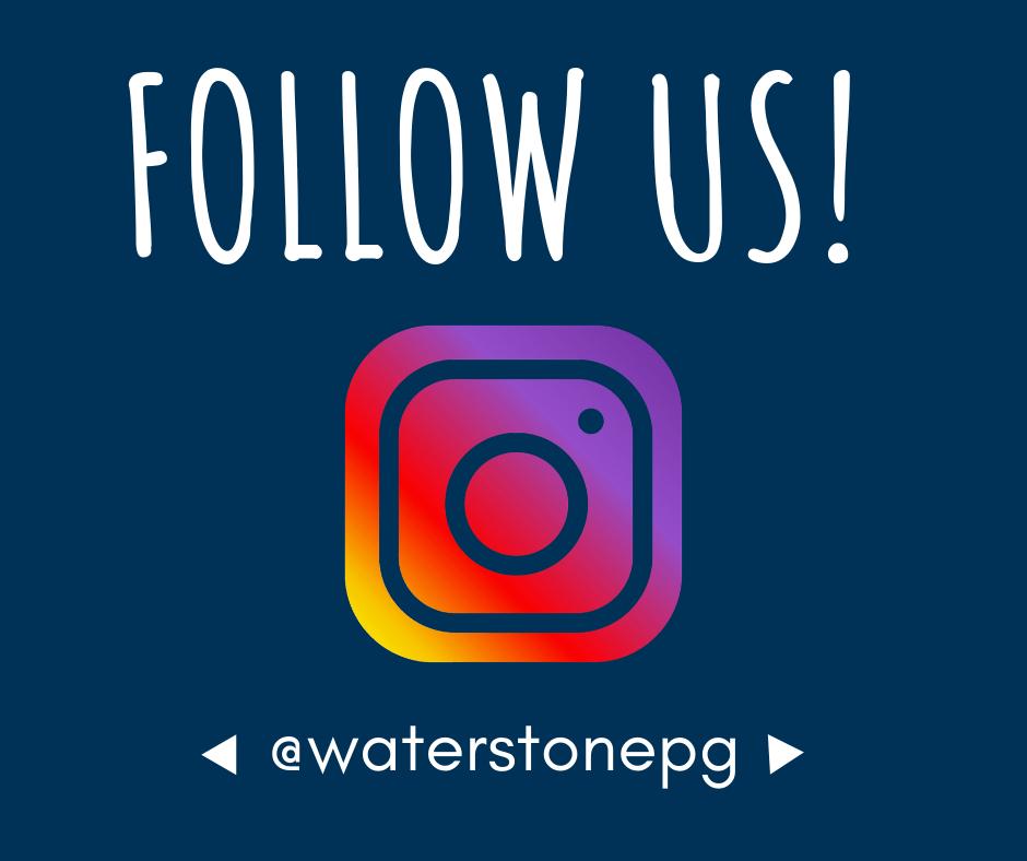 Waterstone is on Instagram! Follow us at instagram.com/waterstonepg/