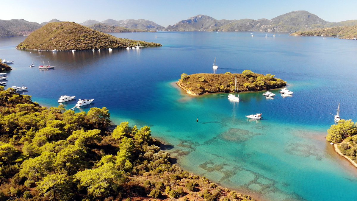 tripoki's tweet photo. Turkuaz suları ve yemyeşil çam ağaçları ile Göcek, mavi yolculuk denince akla ilk gelen yerlerden. Henüz bu deneyimi yaşamadıysanız çok şey kaçırıyorsunuz! 
https://t.co/HRYr9rFCYg #göcek #seyahat https://t.co/ODWO0IH77F