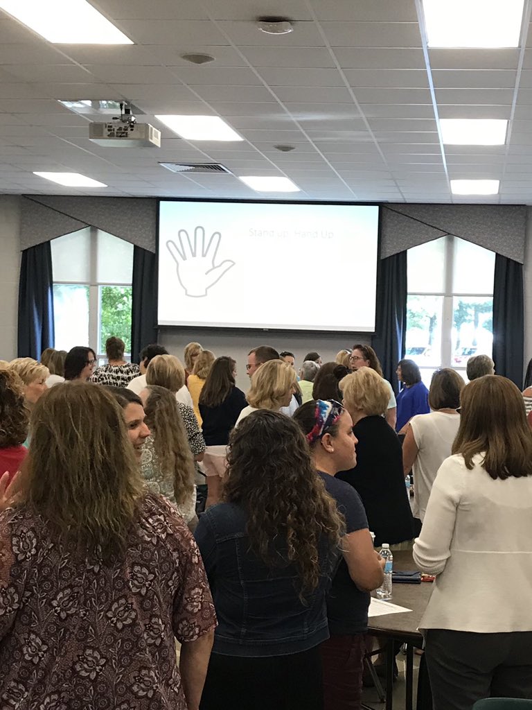 Wondering where all the West County Teachers and Administrators are hiding today! They are having an amazing Professional Sharing Day at Ascension! #BeTheNOWofGod!