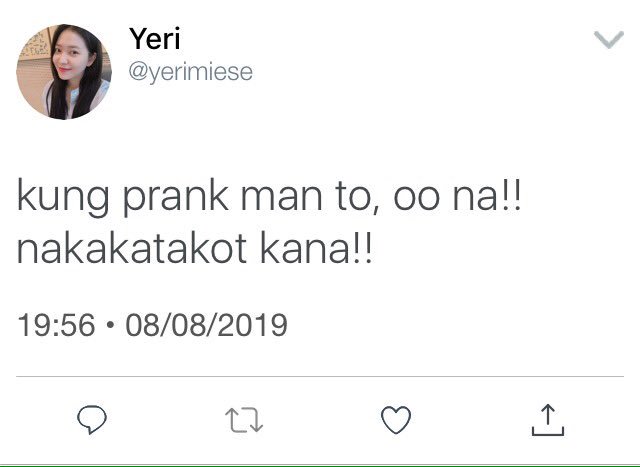 takot ka na?