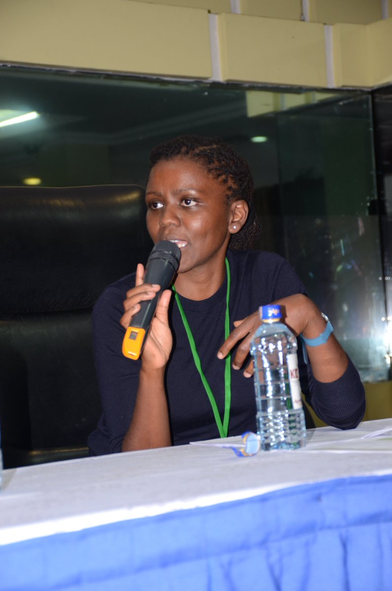 nacosti's tweet photo. @MutisoRose; 2:1 Ratio of men to women enrolled in PhD programmes with the ratio even worse in STEM fields.

80% of women pursuing PhD studies in Kenya are self-funded. 

Women In Science Forum at the #8thNationalScienceWeek at @KICC_kenya @MosesRugutt #NSW2019 @MawazoInstitute https://t.co/EsBBnwjtfX