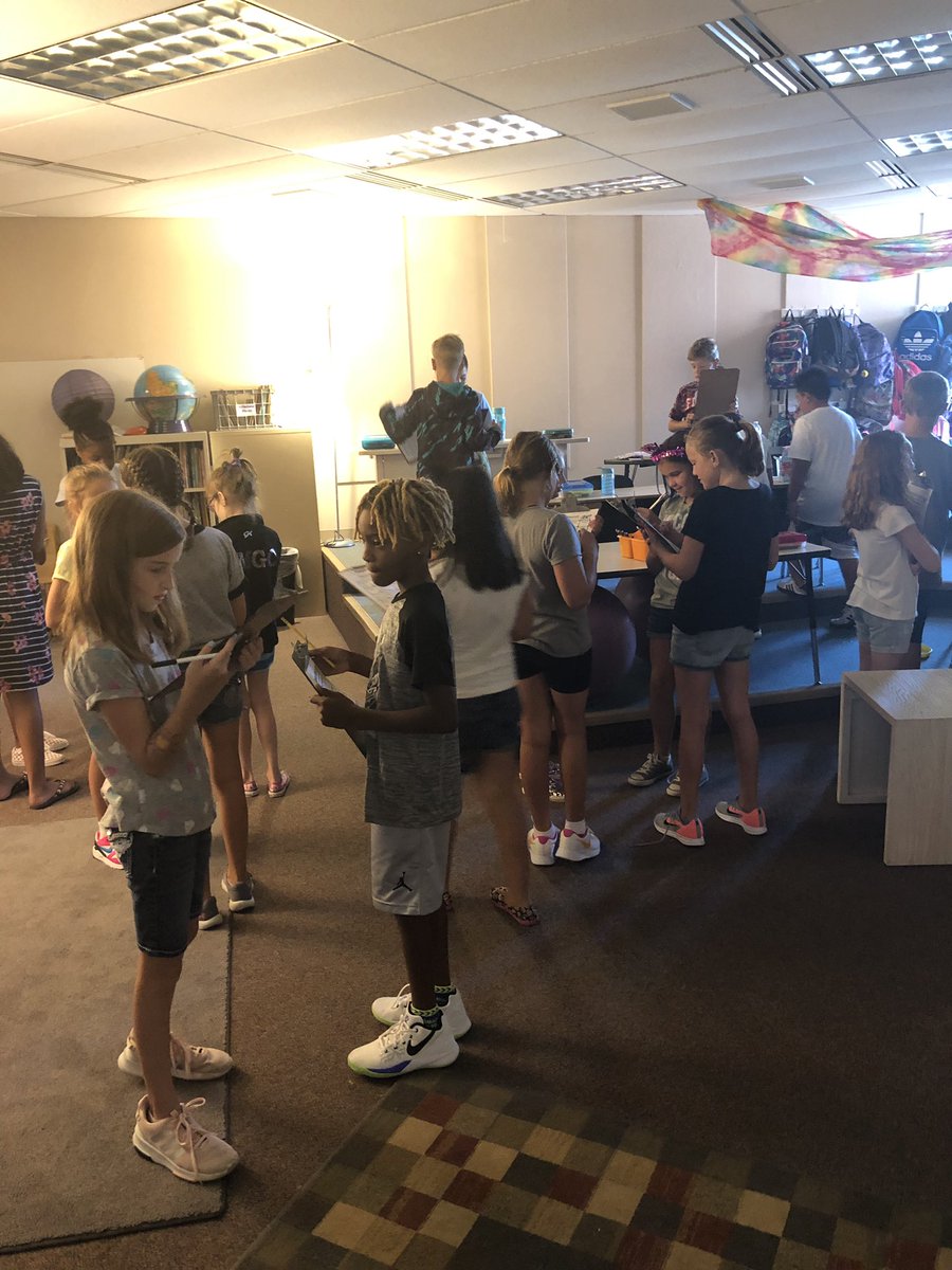 Building relationships!