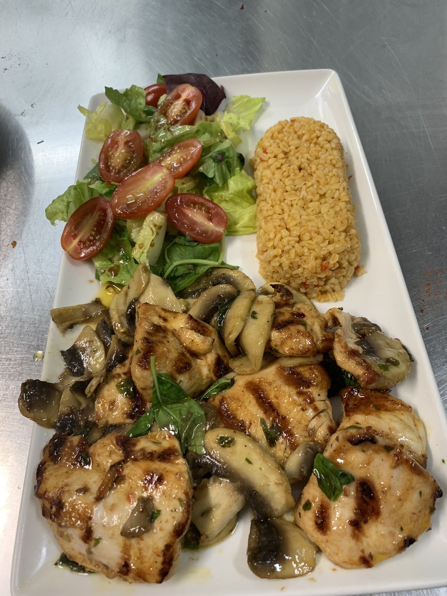 This week special board 
Chicken with garlic mushrooms and basil !!!
francela.co.uk