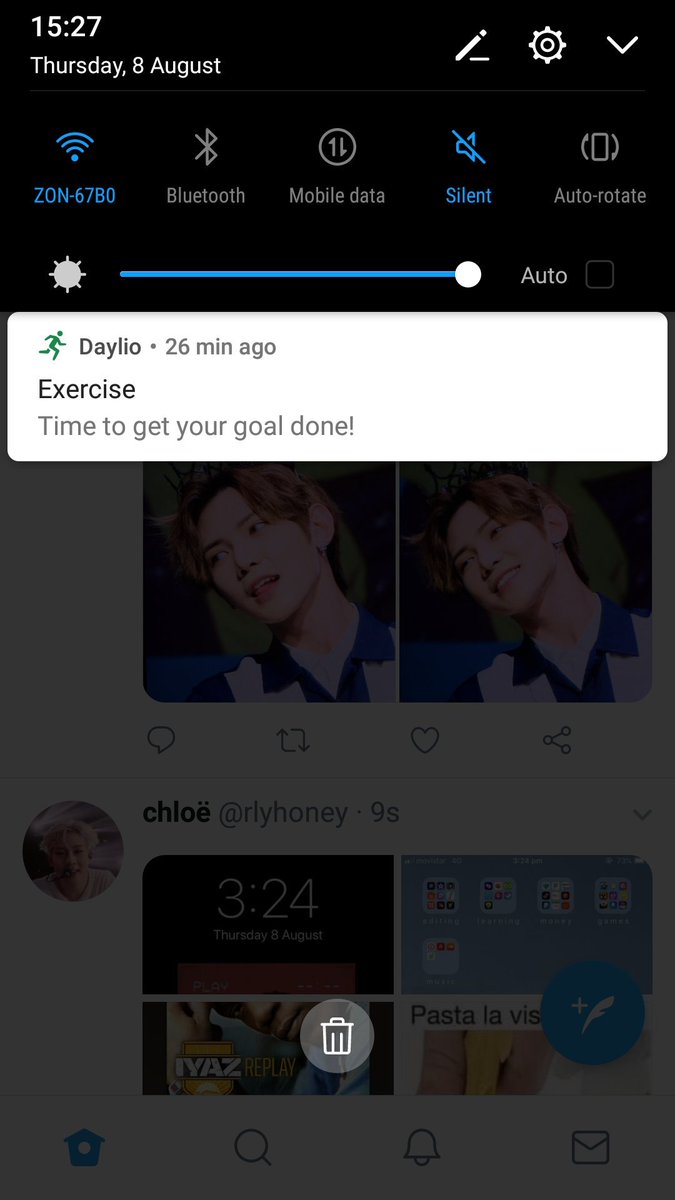 always telling me not to be lazy