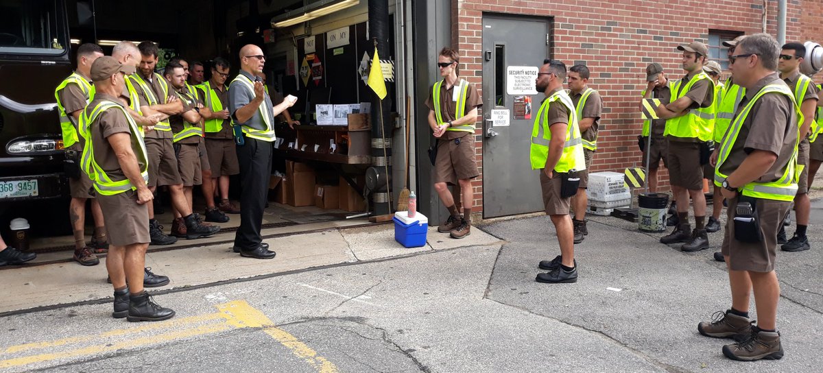 Tamera Harriman UPS Dover NH Safety Supervisor tweet media