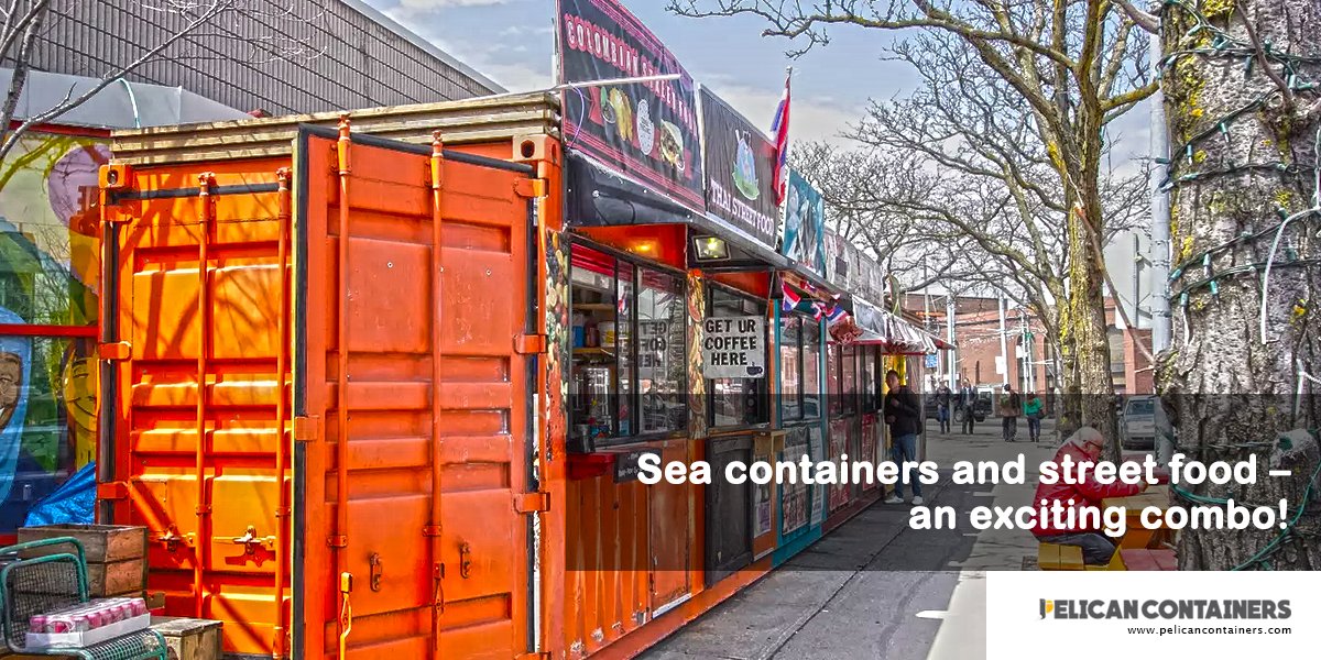 PelicanContain's tweet photo. Used shipping #containers can make for perfect #food and beverage #kiosks since they are easy to modify and assemble. They are robust, weather-proof and can prove to be much cheaper in the long run.
- Read more at: https://t.co/m7byfy9Ri2
#PelicanContainers #ContainerKiosks https://t.co/gk4cpuWaQj