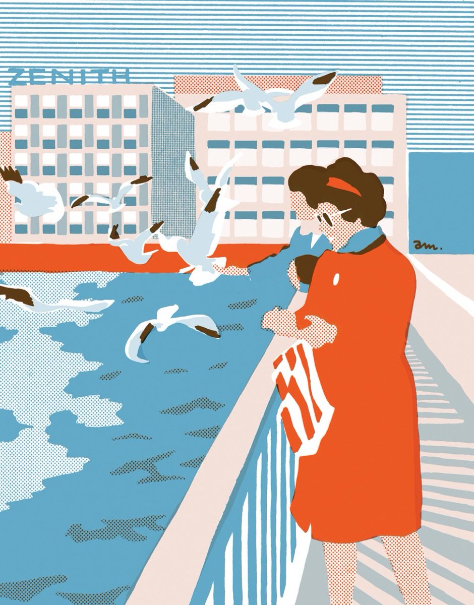 Folioplanet's tweet photo. Asako Masunouchi, of @AGENCYRUSH, is our banner feature. Her work is nostalgic &amp; covers the spectrum of living life. https://t.co/yuNuPSksh0
#illustration #retro #lifestyle #professionalillustrator #commercialillustration #textiles #surfacedesign #patternillustration #patterns https://t.co/Sgafmj88mH
