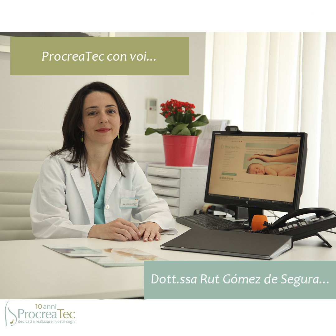 ProcreaTec_it's tweet image. La dott.ssa Rut Gómez de Segura vi seguirà con professionalità e dolcezza, durante il cammino verso la maternità.
#fecondazioneassistita #équipeprocreatec #ProcreaTec #camminoversolamaternità