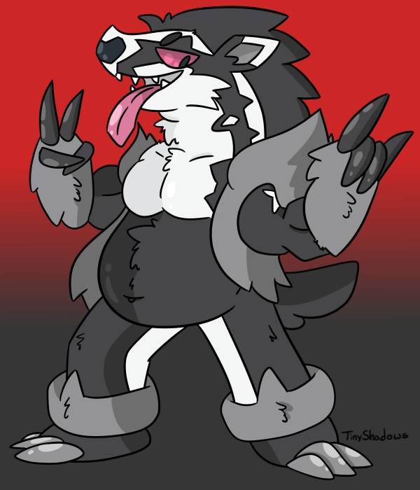 TinyShadowss's tweet photo. Of course Obstagoon was the poll winner! #PokemonSwordandShield #Obstagoon #Galarforms https://t.co/eZk5kulaIq